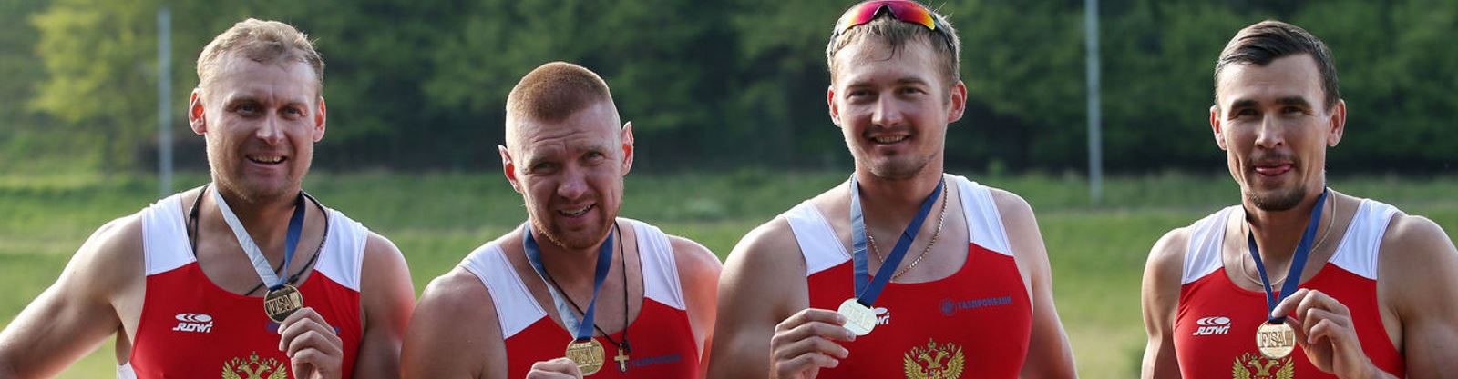 Russia rowing team